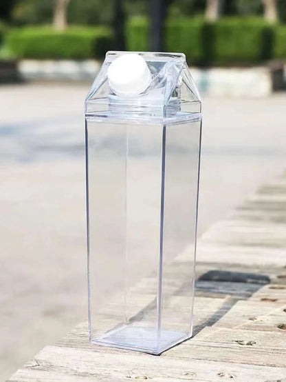 1Pc Milk Bottle Design Water Bottle