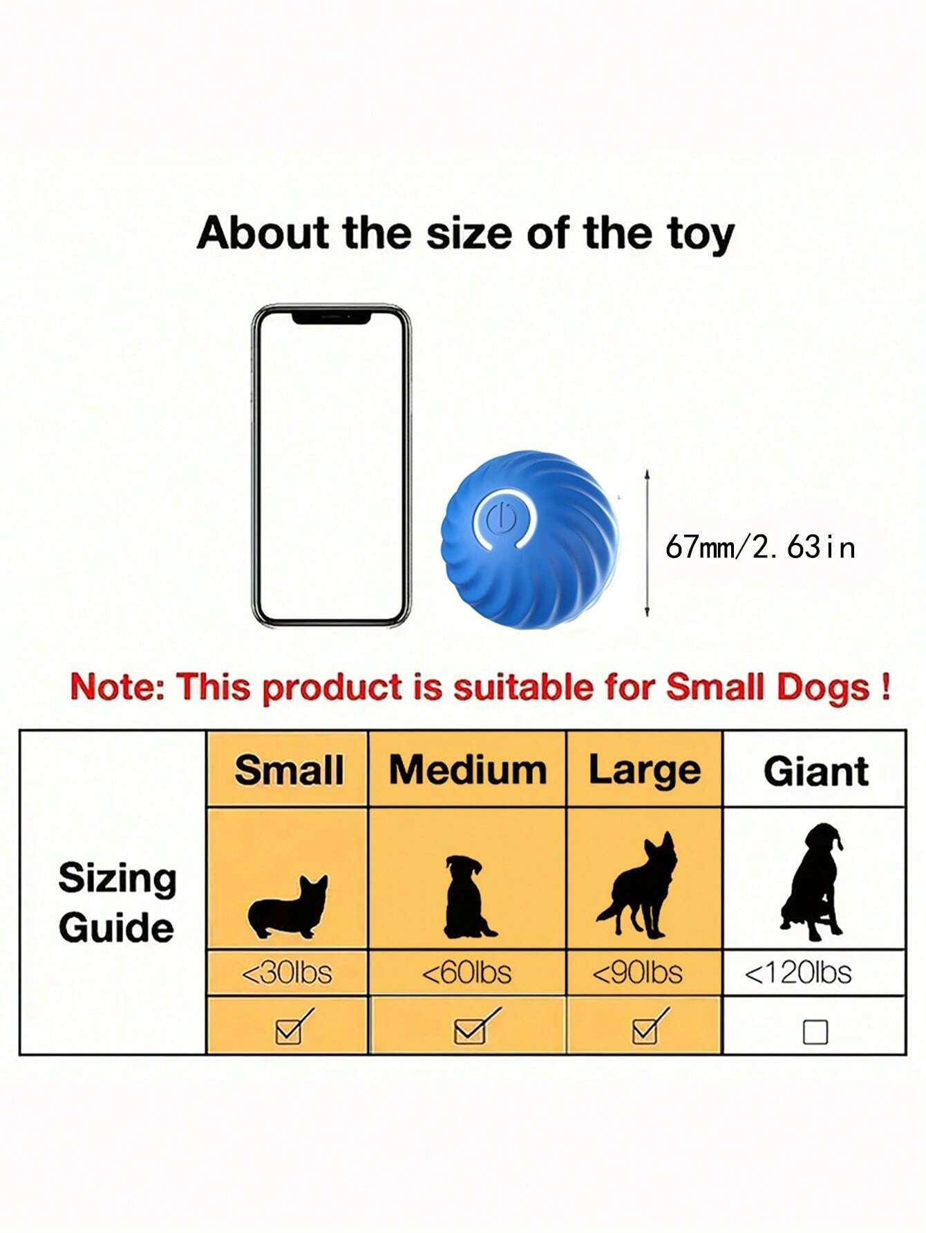 An Intelligent Rolling Ball Designed Specifically for Cats, Equipped with Smart Chip to Automatically Roll, an Amusing Toy for Kitties to Play and Kill Time, Not Suitable for Dogs